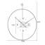 Horloges murales noires rondes