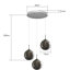 Height-Adjustable 3-Light Pendant Light-420978070
