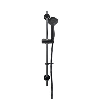 Nero Matte Black Complete Shower Kit with 3 Spray Patterns