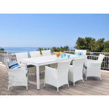 Andria 8 Seater Dining Set with Cushions