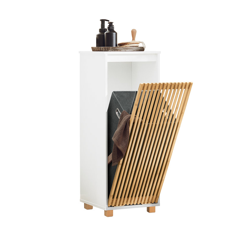 Wood Cabinet Laundry Hamper