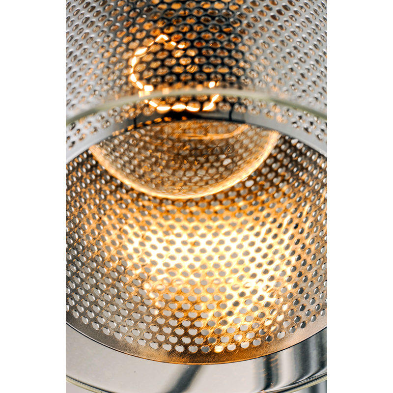 Hefter Steel Armed Sconce