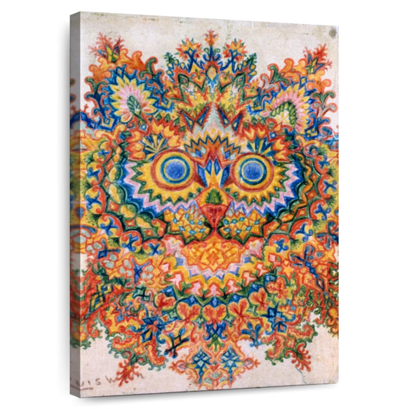Avery Kaleidoscope Cats IV, H 51 po x l 34 po