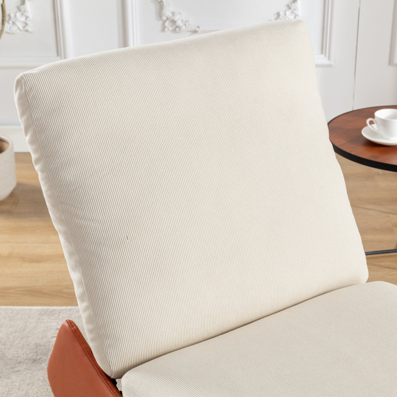 Chaise berçante inclinable Eridani, Orange