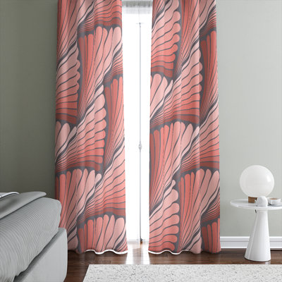 Semi Sheer Curtain Pair