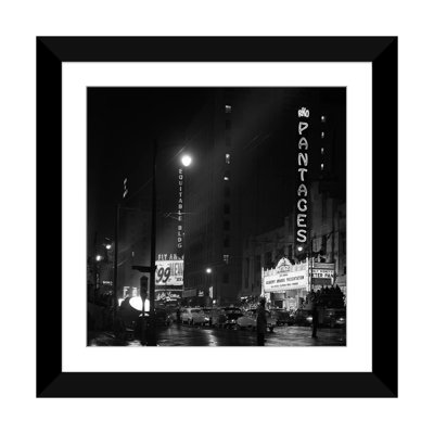 " 1953 Pantages Theater Academy Awards Ceremony First Televised Broadcast Los Angeles California USA " Black and White Photography Print