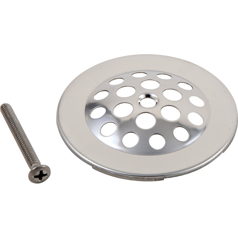 Dome Strainer with Screw, Chrome