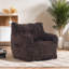 Comfy Corduroy Bean Bag Chair With Armrests-1129346547