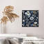 Floral, William Morris, botanique bleu, reproduction d'art classique sans cadre-473569082