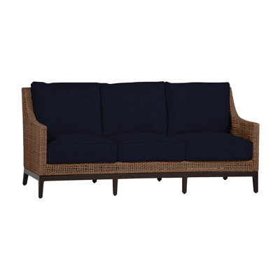 Peninsula Woven Sofa - Mahogany/Chestnut