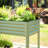 32" Tall 72" Long Metal Outdoor Elevated Planter-119335052