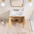 30'' Single Bathroom Vanity With Ceramic Top