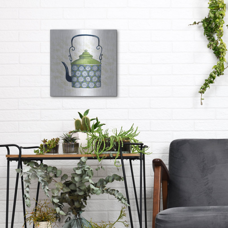 «Sweet Teapot IV» par Grace Popp, H 12 po x l 12 po