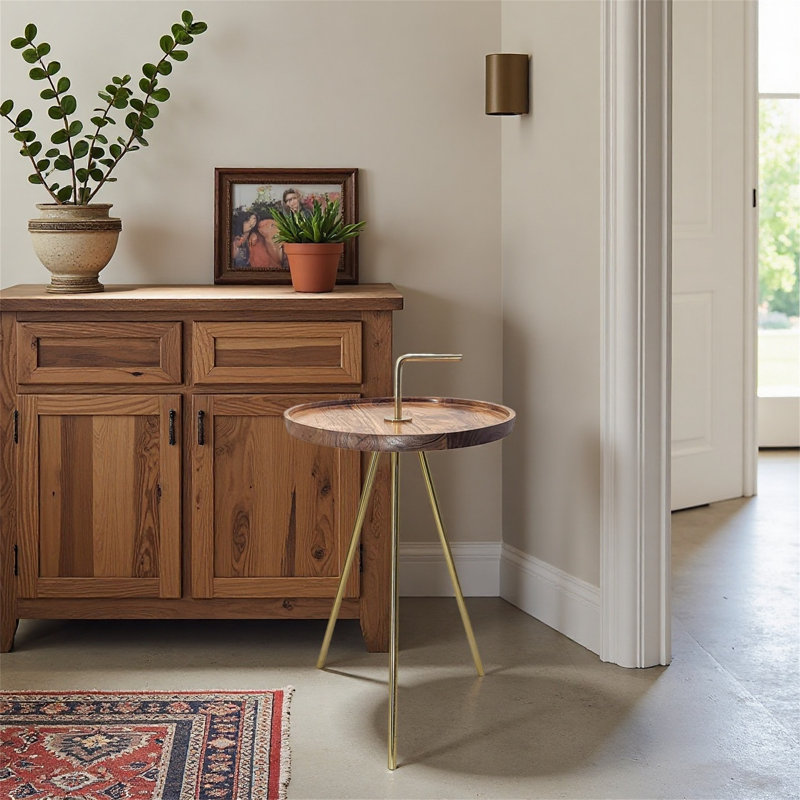 Table d'appoint en acier