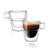 JoyJolt Stoiva Stackable Double Wall Espresso Glasses, 5oz.