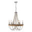 Cavitt 6-Light Dimmable Beaded Empire Chandelier