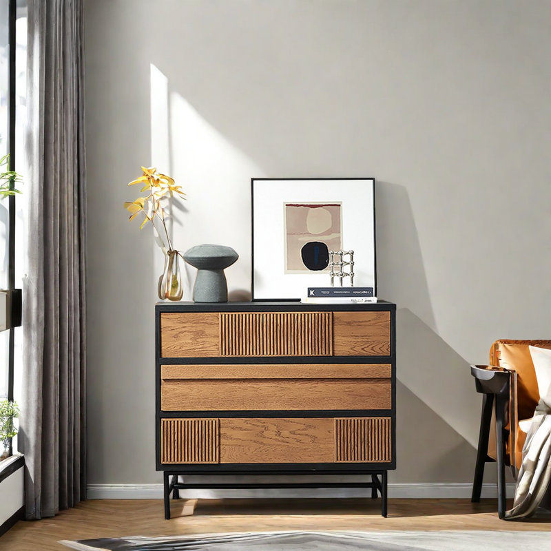 Armoire d'appoint de couleur du milieu, H 31,5 po x l 35,43 po x P 17,72 po