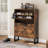 12 Pair Shoe Storage Cabinet for Entryway