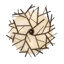 Branches 4 - Light Semi Flush Mount