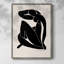Matisse CCVII, reproduction d'art encadrée - bois massif