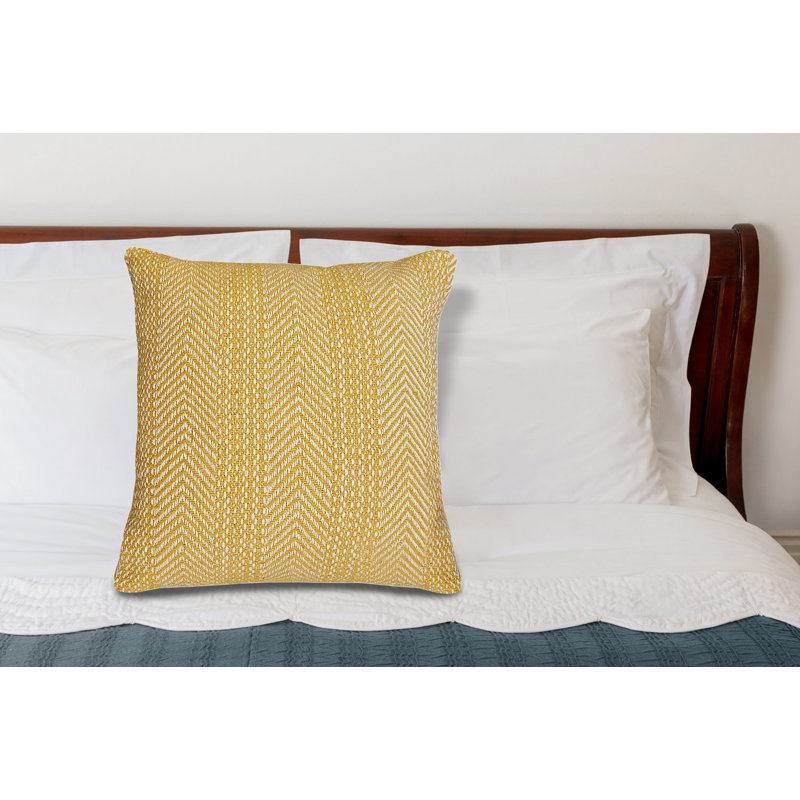 Striped Cotton Outdoor Throw Pillow