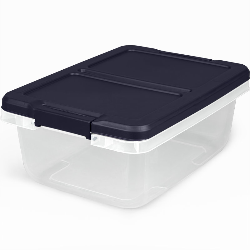 Latitude Run® 15 Qt Latched Storage Bin