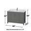 Sheffield 48" Single Bathroom Vanity Set-40064851-40064852