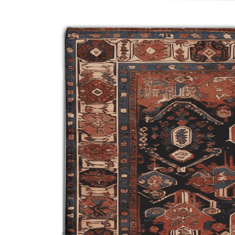 Turkish Brown Indoor and Outdoor Area Rug, Rectangle 8' x 10'