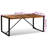 vidaXL Dining Table Kitchen Table Dining Room Table Solid Rough Mango Wood-948212586-1067864428