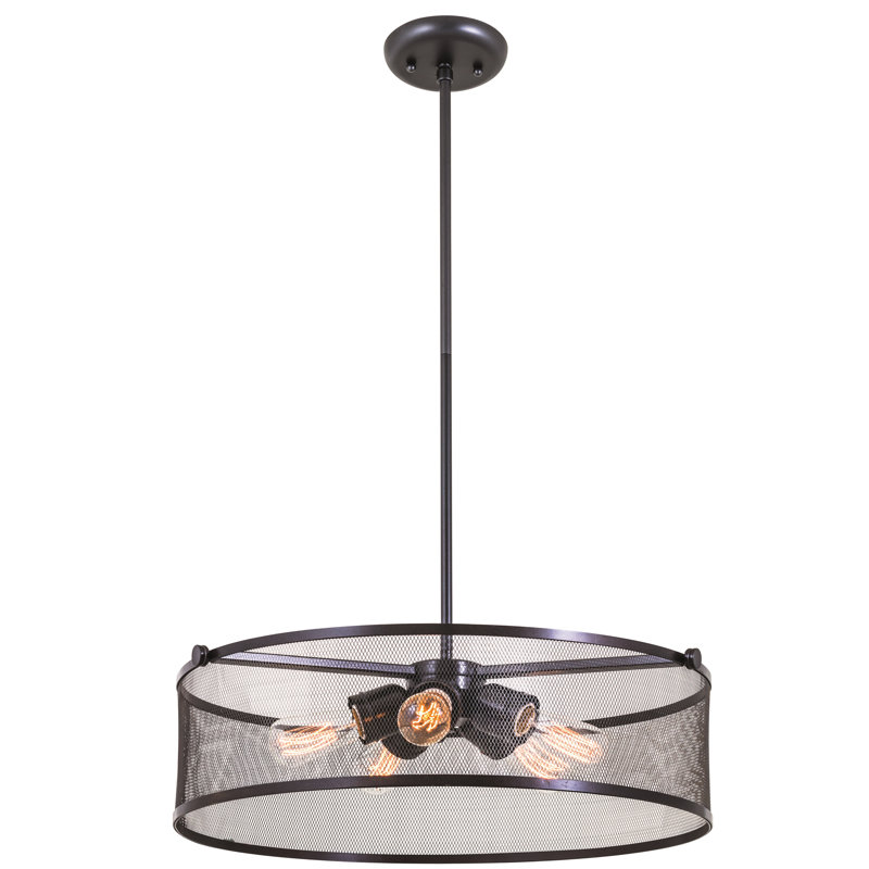 Lustree tambour 5 lumières Breslin