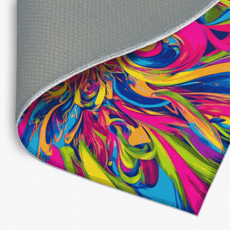 Tapis intérieur et extérieur Cosmic Vortex, Rectangle 5 pi x 7 pi