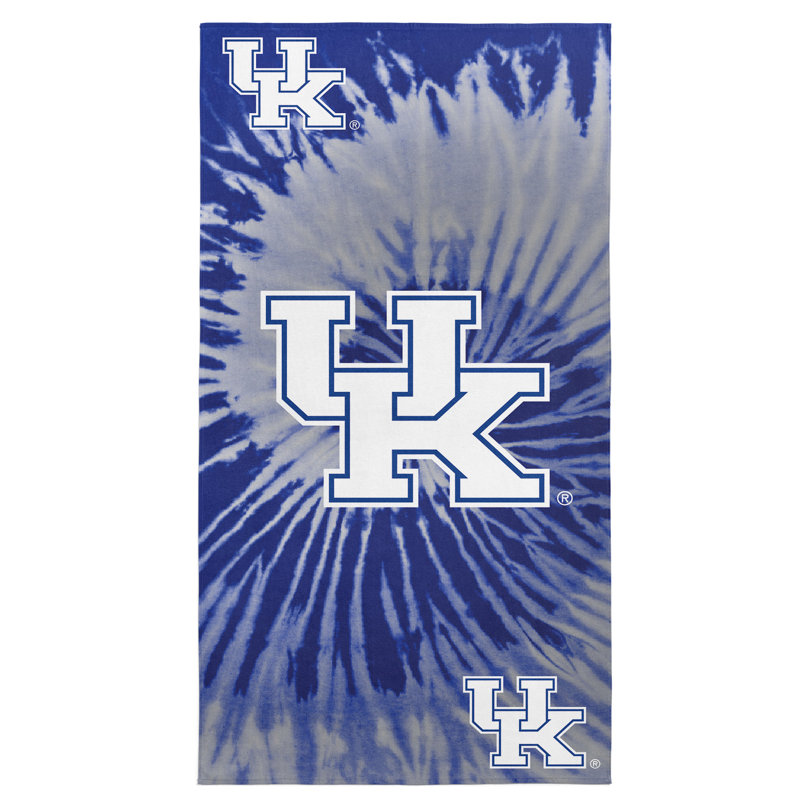 NCAA Psychedelic Beach Towel, Soft Vibrant College Pool Towel, 30 x 60 Inches, Kentucky Wildcats