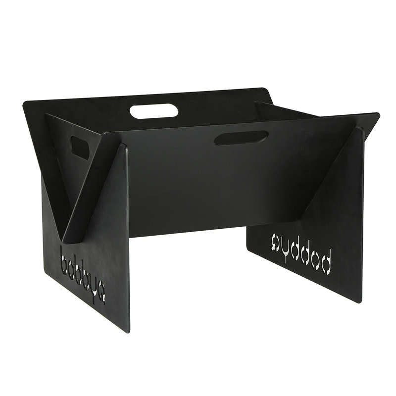 BobbyQ - Portable Flat Pack Fire Pit - 40 x 46 x 30cm