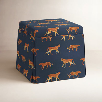 Jebb 20" Cotton Ottoman