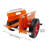 Heavy Duty Panel Cart Drywall Sheet Mover With 10" Solid Wheels, Panel Cart For Drywall Sheet Material