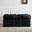 Canapé-lit pliable modulaire convertible Canapé-lit convertible en velours côtelé pour salon, bureau de chambre à coucher, aucun assemblage requis avec cadre de forme fixe-1233267225