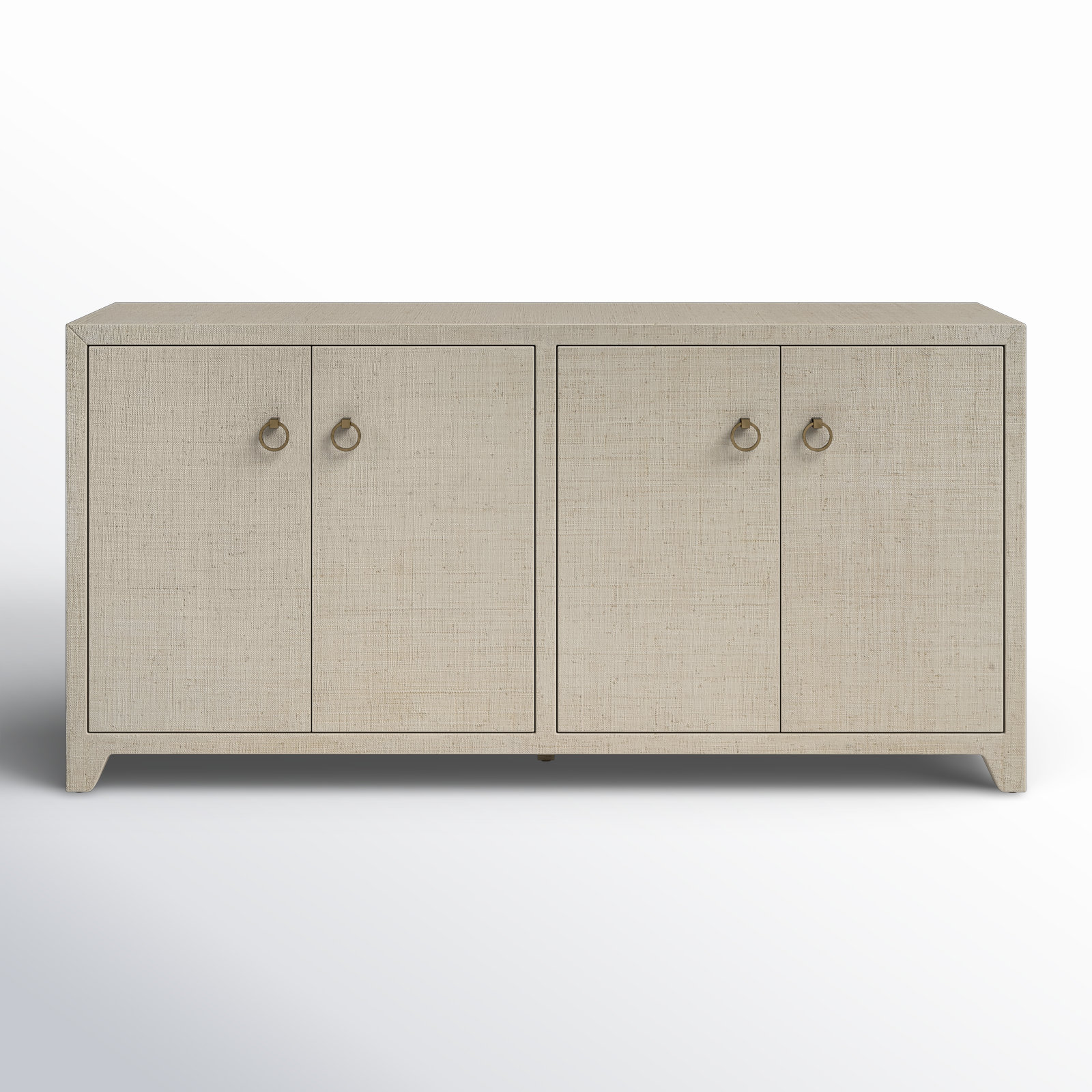 Sideboard / Kommode with hotsell raffia covering (78.5 x 100.5 x 41.5 cm)