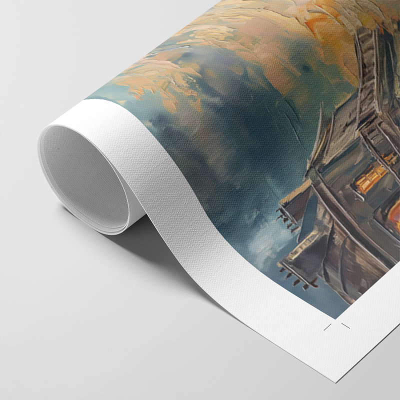 Paysages série CCDXCIV - Impression sur toile seulement - NON-CADRE