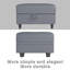 Repose-pieds de rangement en tissu Tomario-1128471524