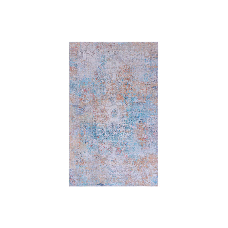 Tapis lavable jaune NAAR MAVAL 8 x 10 (jaune, 8 pi x 10 pi)