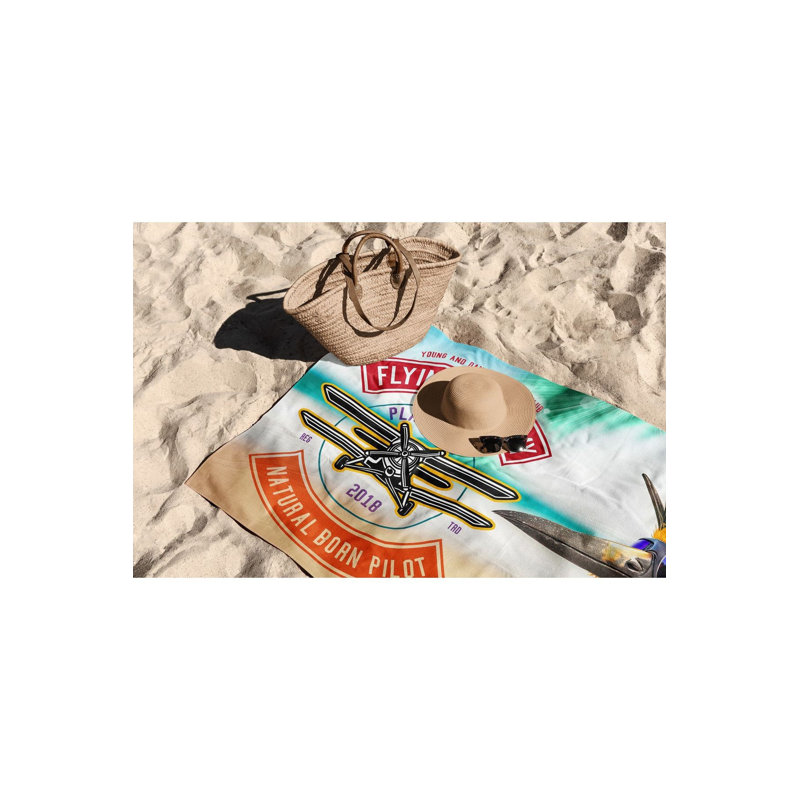 Extra Large Beach Towel, Microfilament Fabric, 27.6 x 51.2 inches | 70% Polyester / 30% Polyamide, Quick-Dry & Lightweight | Perfect for Beach, Pool, or Picnic, Soft & Absorbent for Ultimate Comfort