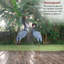 Ensemble de 2 statues de jardin Mojica