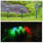 4'' Solar Powered Integrated LED Outdoor Floor Lamp