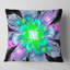 Coussin décoratif floral à fleurs fractales-30720089-30720093