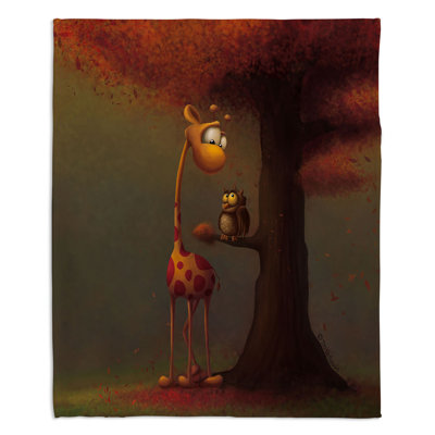  Jeté d'automne girafe
