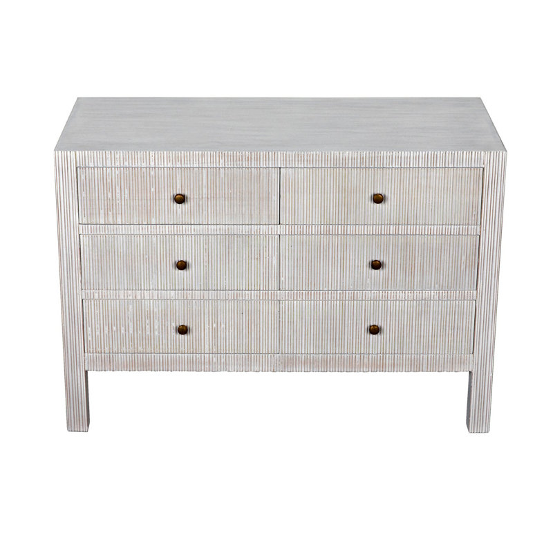 6 - Drawer Solid Wood Dresser