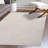 Asala Solid Low-Pile Ivory Rug-368957738