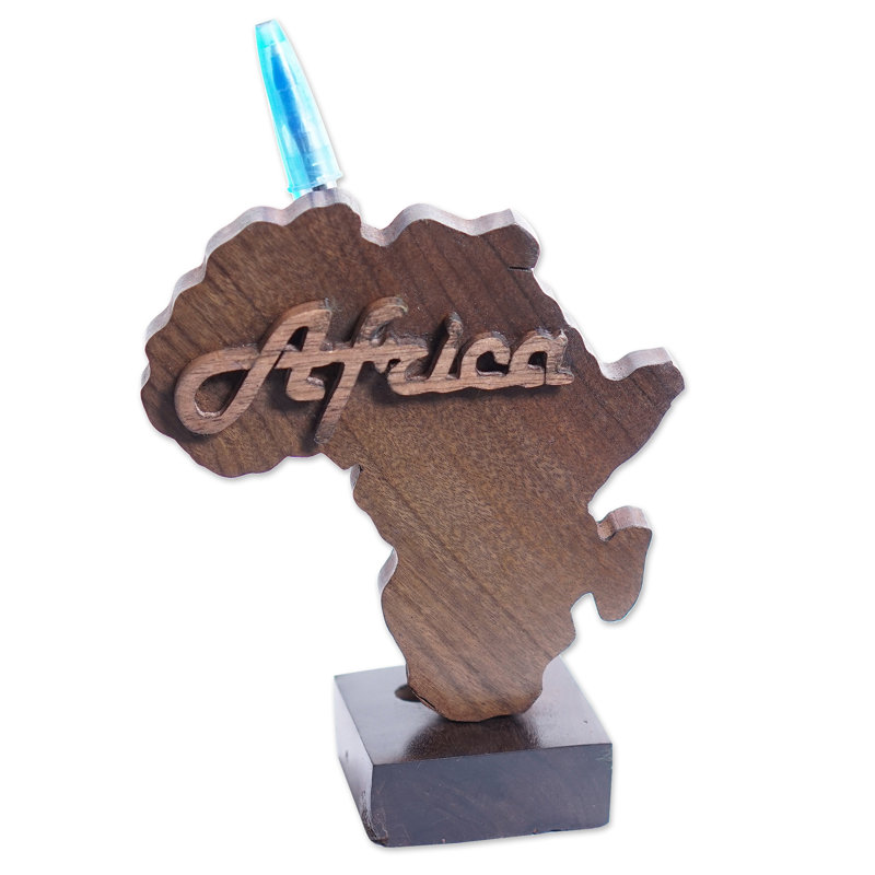 Sculpture Millwood Pines fabriquée à la main en ébène d'Afrique
