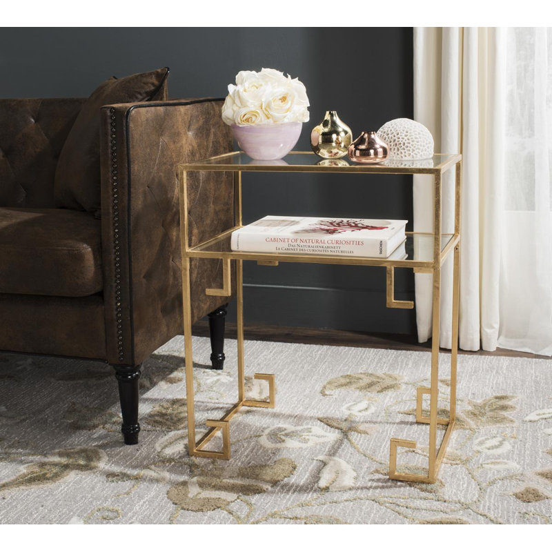 Table de bout avec rangement Oxendine
