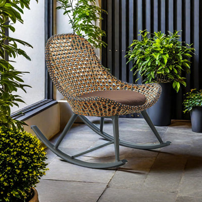Home Lovers Leisure Chair Lazy Rocking Chair